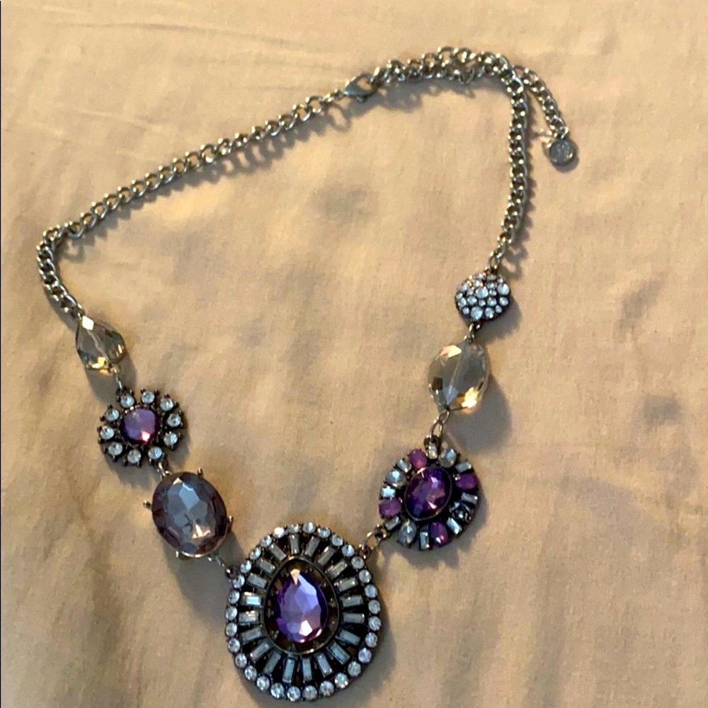 Purple necklace